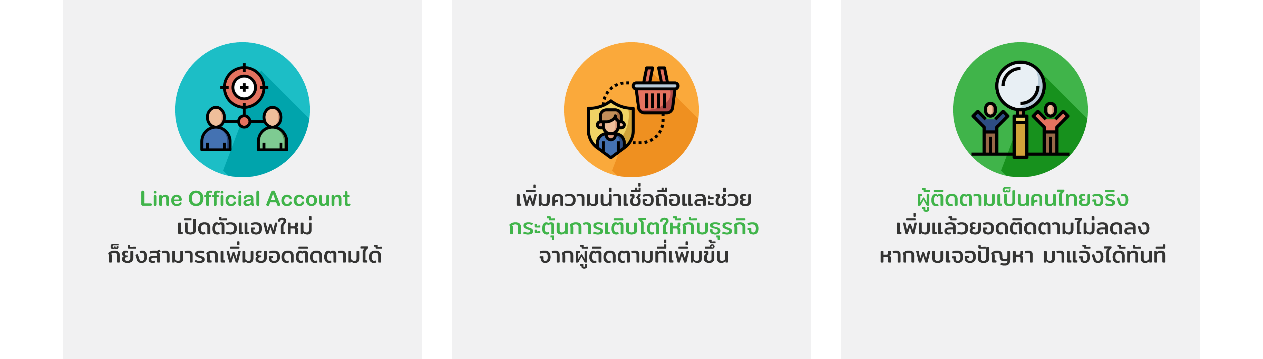 เพิ่มผู้ติดตามไลน์ ปั้มผู้ติดตามไลน์ LINE OFFICIAL ACCOUNT