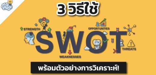 SWOT Analysis คืออะไร วิธีใช้ให้ได้ผล (พร้อมตัวอย่างการวิเคราะห์)
