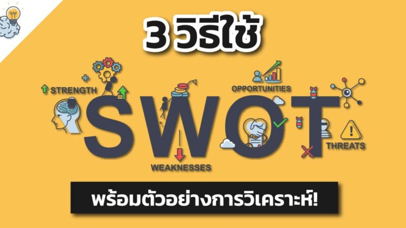 SWOT Analysis คืออะไร วิธีใช้ให้ได้ผล (พร้อมตัวอย่างการวิเคราะห์)